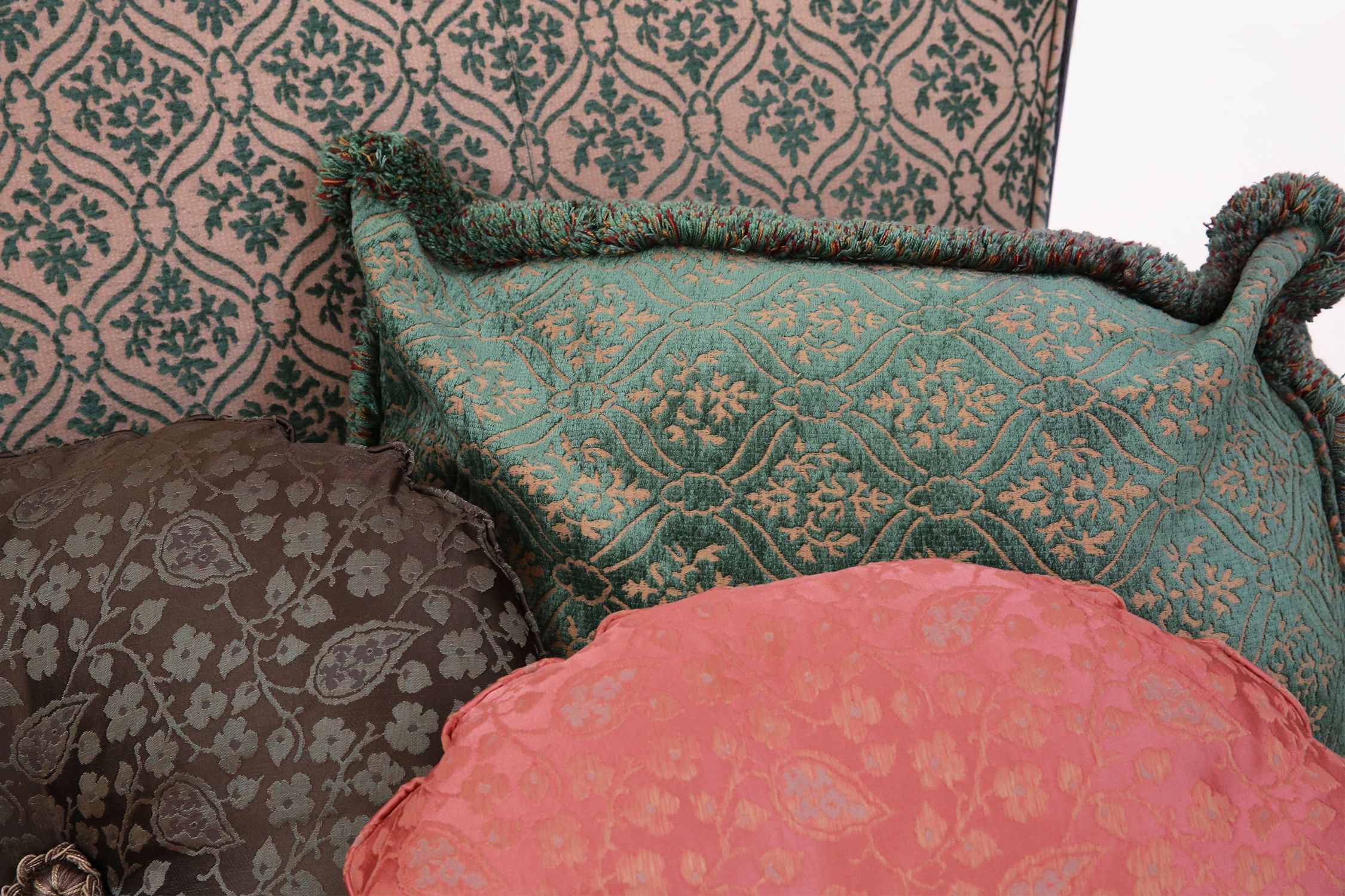 Extra large Victorian sofa and ottoman 1890thumbnail